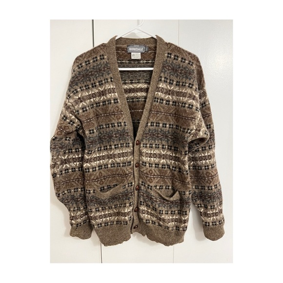 Grandpa Sweater/Cardigan (100% Wool) - Picture 1 of 8